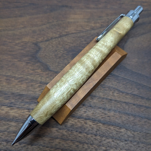 新作】マーブルウッド シャープペンシル No.497 ペン・筆記用具 工房