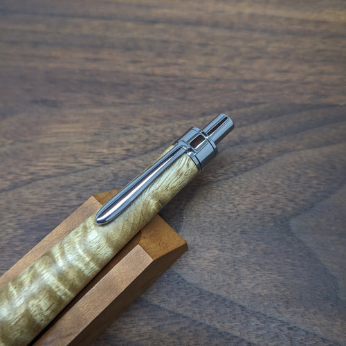 新作】マーブルウッド シャープペンシル No.497 ペン・筆記用具 工房
