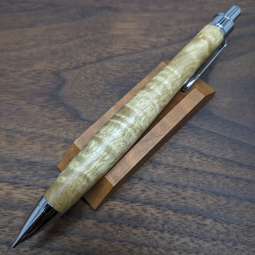 新作】マーブルウッド シャープペンシル No.497 ペン・筆記用具 工房