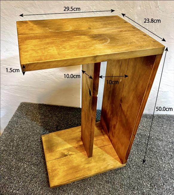 ローテーブルとしても使えるサイドテーブル02 15枚目の画像