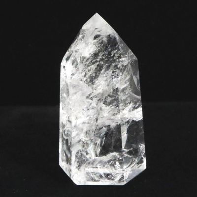 レムリアンシード 61mm 水晶 磨きポイント レインボー 70g  【94508】