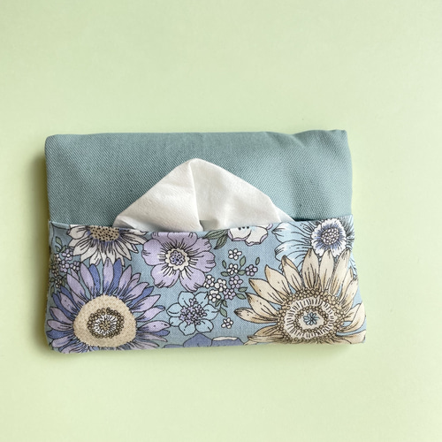 ひまわりのティッシュケース　２こセット ひまわりのティッシュケース2こセット