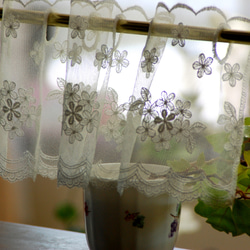 カフェカーテン★無地★確かに短いカフェカーテンです「ツーショート１００・１３」 4枚目の画像