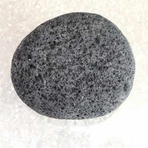 富士溶岩石 玄武岩 タンブル ディレクトリーカード付 225g 【89347