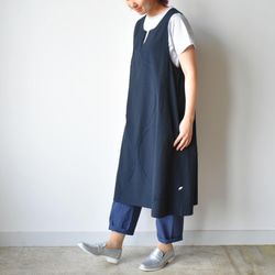 大胆なドット柄が上品なカットジャガードジャンパースカート【SOOP144S