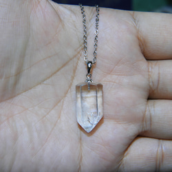 まだ誰も触っていない！最高級インドマニハールのヒマラヤ水晶原石ペンダント！メイドインジャパン！　天然石　ヒマラヤ６２ 9枚目の画像