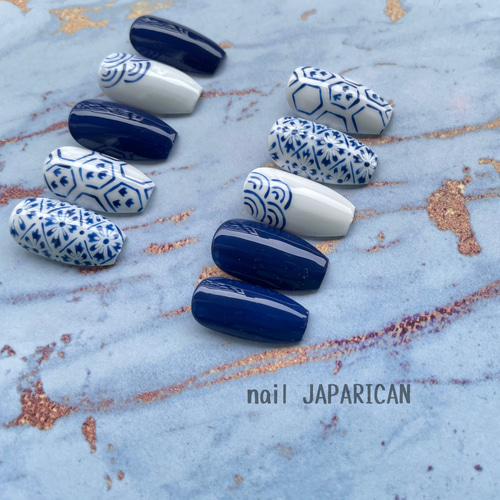 陶器ネイル・和装ネイル ネイルチップ（つけ爪） nail JAPARICAN 通販
