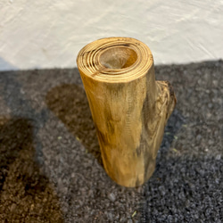 天然木の花瓶 ケヤキ 小 ナチュラル No,88 7枚目の画像