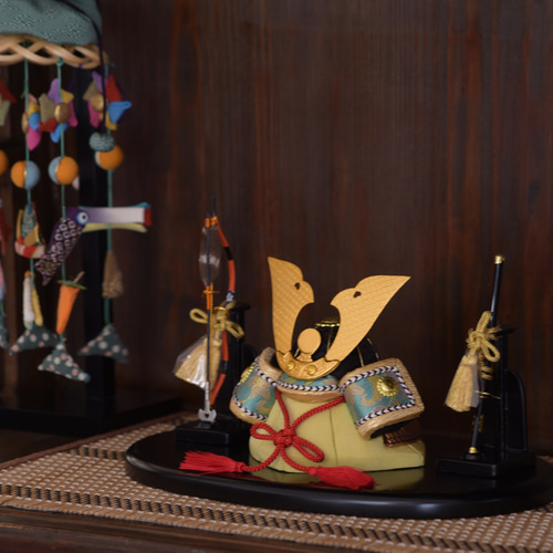 兜飾り 木目込み 5月人形 木目込兜（新作） 五月人形・こいのぼり 有松