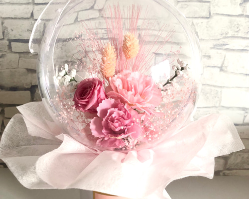 バルーンフラワーアレンジ/お誕生日プレゼント♡ギフトプレゼント