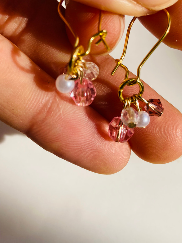 Handmade earrings 3枚目の画像