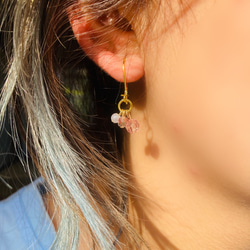 Handmade earrings 6枚目の画像