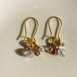 Handmade earrings 2枚目の画像