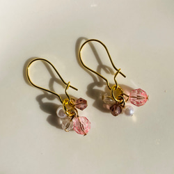 Handmade earrings 4枚目の画像