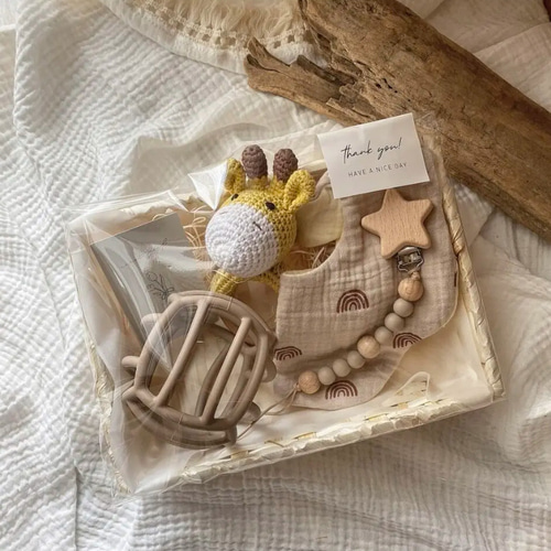 男の子 出産祝い4点SET名入れ可/おしゃれ おもちゃ・人形 Coralreef