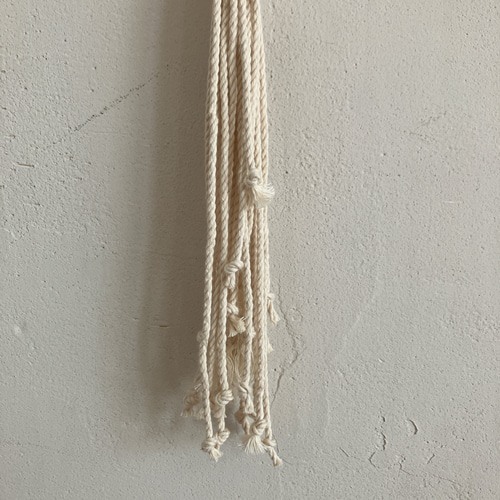 マクラメ プラントハンガー No.4 ◯全2サイズ◯ マクラメ プラントハンガー タペストリー オーガニック
