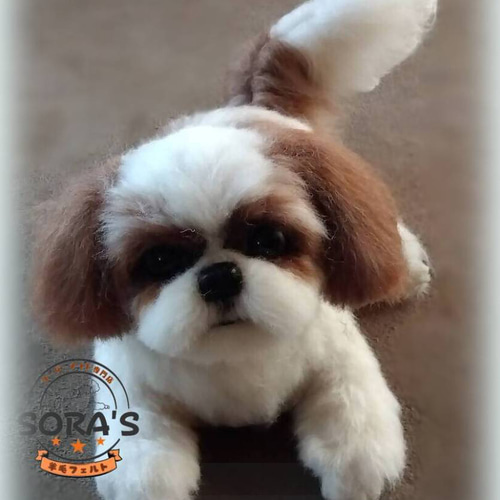 羊毛フェルト・オーダー制作・わんちゃん