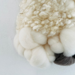 3種の羊毛のハンギング 5枚目の画像