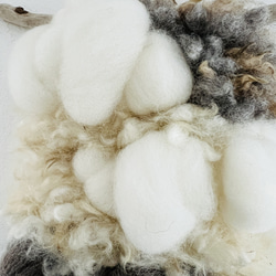 4種類の羊毛のハンギング 5枚目の画像