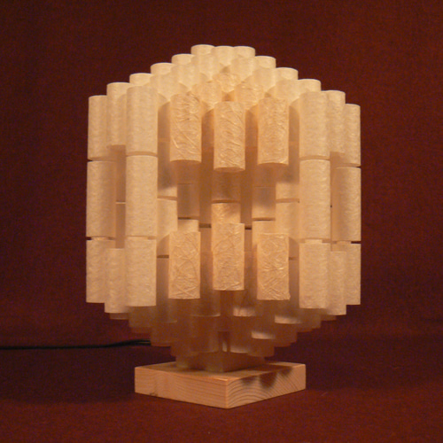 和紙の手作りランプシェード 美濃和紙使用 [楽] 9-1 どこにもない癒し