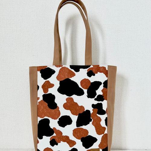 猫デザイン 茶トラ　コットン トートバッグとエプロン　セット 伸ばされるねこ（ちゃとら）トートバッグ – こっつん商店