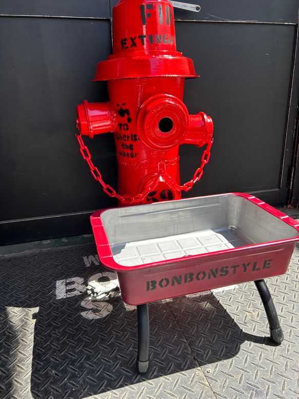 送料無料商標登録済みオリジナル立水栓消火栓風カバー^_^ 送料無料商標登録済みオリジナル消火栓風立水栓カバーマットブラック