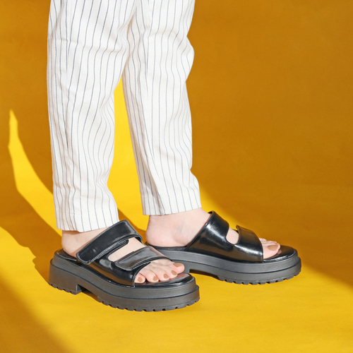 YELLO イエロー プラットホーム サンダル ベージュ CREMA SINGLE