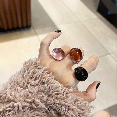 樹脂指輪 リング レンジ指輪 INS風 デザイン アクセサリー