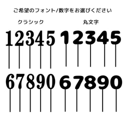 【アクリル製】数字 × 13種類から選べる ケーキ トッパー 誕生日 準備 祝い プレゼント かわいい 可愛い 人気 3枚目の画像