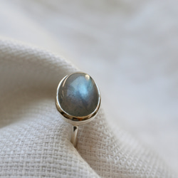 [アゲハ蝶のlabradorite]ring 4枚目の画像