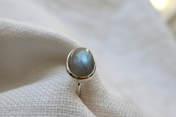 [アゲハ蝶のlabradorite]ring 4枚目の画像