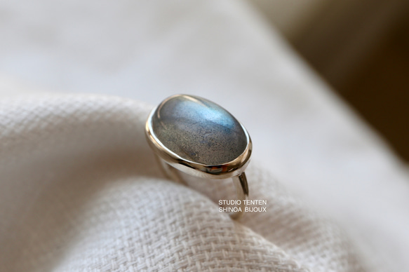 [アゲハ蝶のlabradorite]ring 1枚目の画像