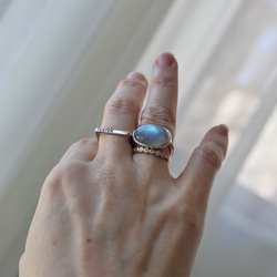 [アゲハ蝶のlabradorite]ring 2枚目の画像