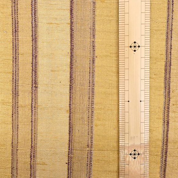 【アウトレット特価品】AKFS74DYE（GS260）インド タッサーシルク(Tussar silk) 手織り生地 2枚目の画像