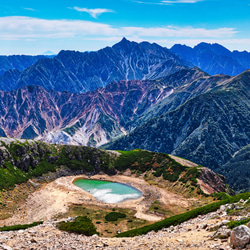 山岳風景写真 〜憧憬〜 （槍ヶ岳･鷲羽岳･北アルプス･登山／送料無料） 9枚目の画像