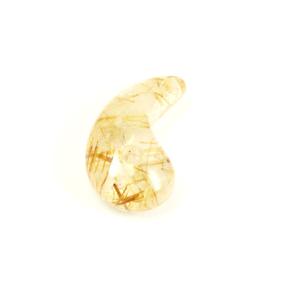 【透明感が素晴らしい】一点物 タイガールチル 勾玉 Ｍｒ１２８ 虎目金針水晶 お守り効果 力が宿る天然石 贈答品 ギフト 12枚目の画像