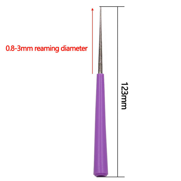 G-1572★ビーズリーマー 天然石 ビーズ パール 穴拡張 穴削り 1本 5枚目の画像