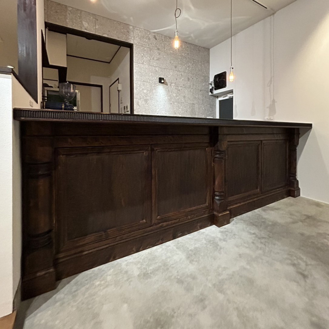 <<フルオーダー>>店舗用カウンター　飲食店　アパレル　サロン　受付　エントランス　キッチン