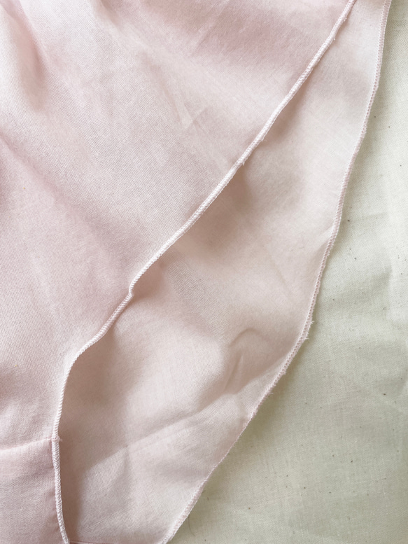 コットンパンティ　ピンク　コットンペタル　ふんどしパンツ　おやすみパンティ　ふんどしショーツ 5枚目の画像
