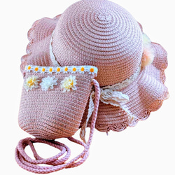 オレンジ♪鏡餅ボンネット ニューボーンフォト撮影衣装 帽子 正月月齢