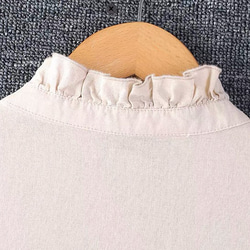 レディース 綿  ロングワンピース カジュアル ワンピース  長袖   ゆったり 大きいサイズ 春 夏 秋 8枚目の画像