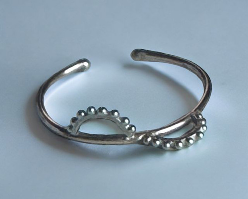 ♡純♡様　K10 ウェーブデザインリング 13号 K10 半円リング 指輪・リング vive accessory 通販 17483190