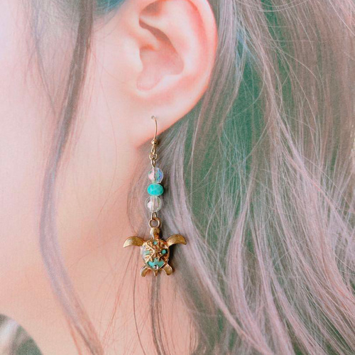 ハンドメイドピアス1531