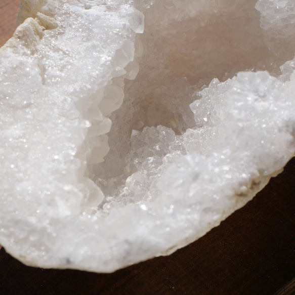 天然石 約344g約123mmモロッコ産水晶ジオード原石クラスター水晶ポイント結晶群生[mro-240327-01] 10枚目の画像