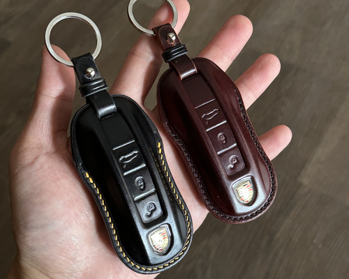 ポルシェコードバンレザー製品プレミアムレザー製品 キーケース Shao