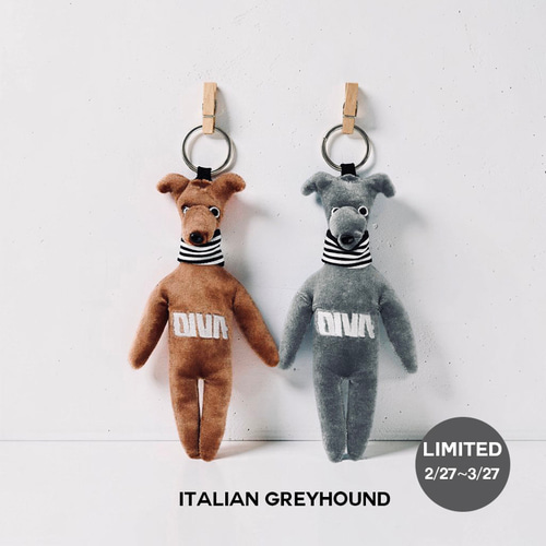 犬グッズ 名前入れ イッヌ いぬ キーホルダー ネームタグ 刺繍