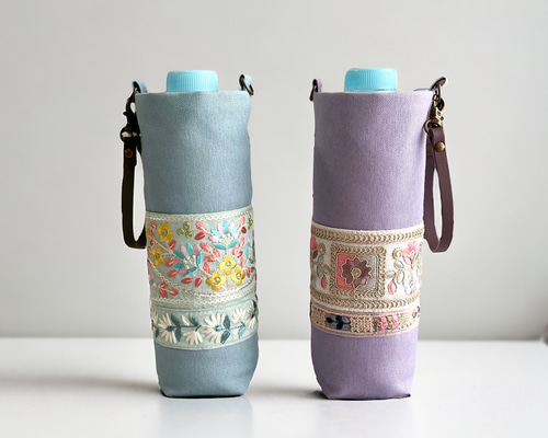 ペットボトルカバー　薔薇柄ブラウン系　本革持ち手　ハンドメイド 楽天市場】プレゼント ギフト ペットボトル カバー 薔薇柄