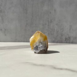 ナミビア産【イエローへマタイト】オレンジリバークォーツ 鉱物 天然石 3枚目の画像