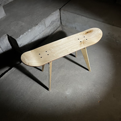 スケートボード　スケボー　テーブル　椅子　イス　チェア　ベンチ　サイドテーブル　コーヒーテーブル　ミニテーブル　104 4枚目の画像