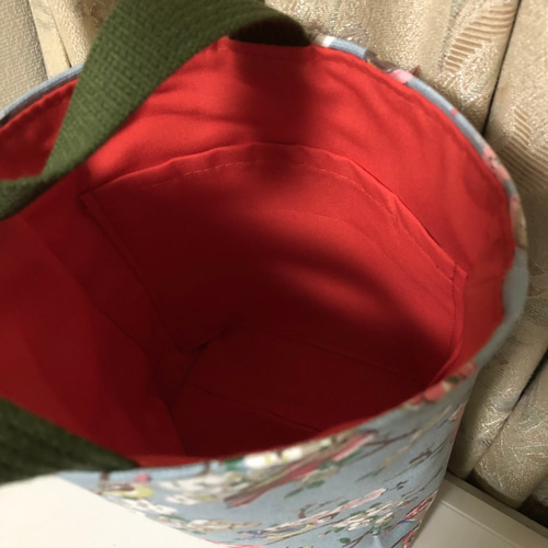 キャスキッドソン トートバッグ 小鳥柄 Cath Kidston キャスキッドソン トートバッグ 花と鳥柄 - メルカリ